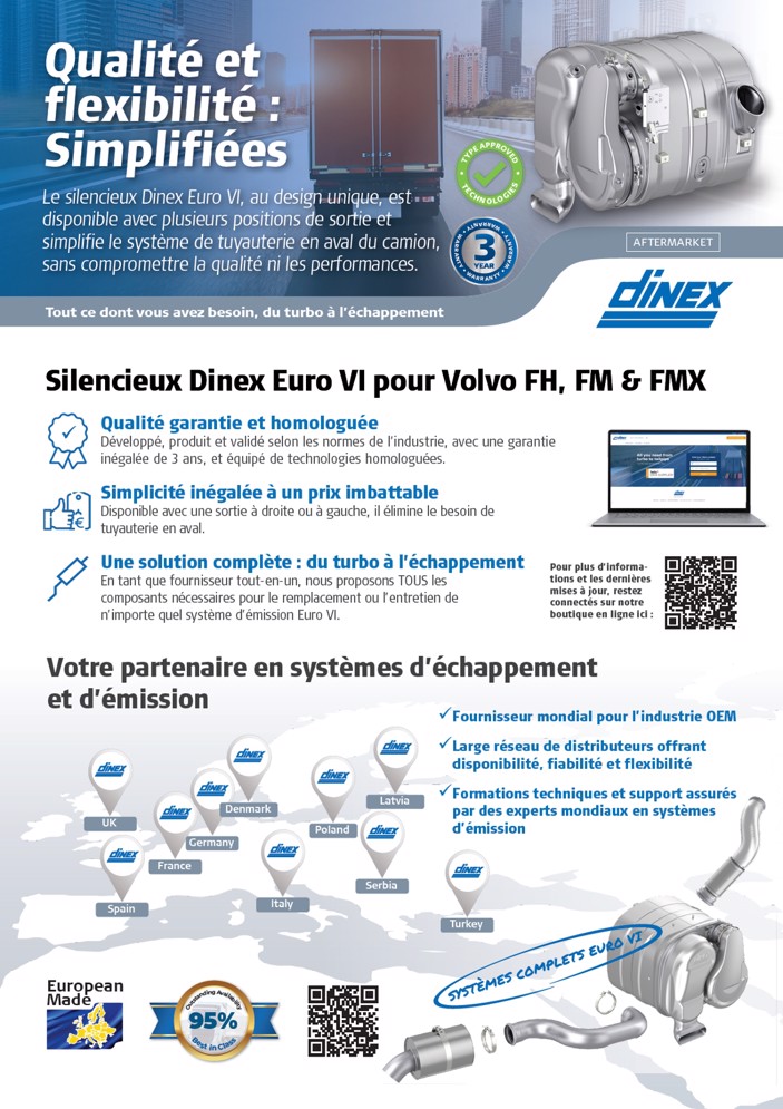 Euro VI Silencer for Volvo FM/FH